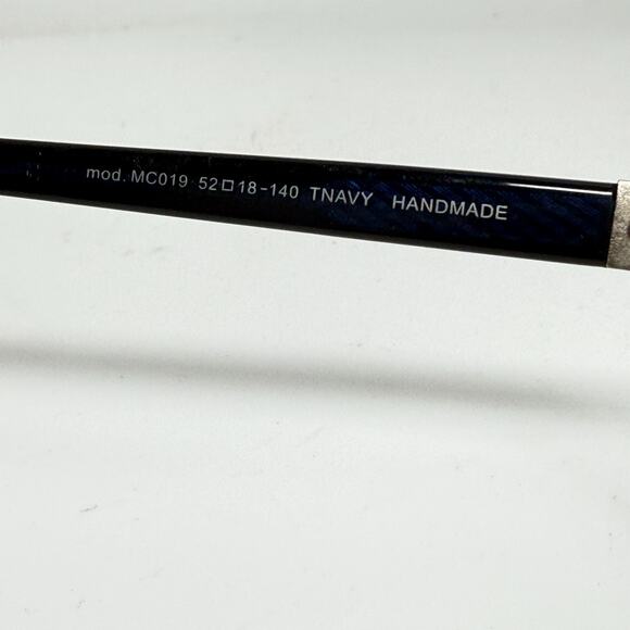 Modo Com Eyeglasses Frame Modo MC019 52 Brown Navy Full Rim 52-18-140 H20300 - Picture 5 of 7